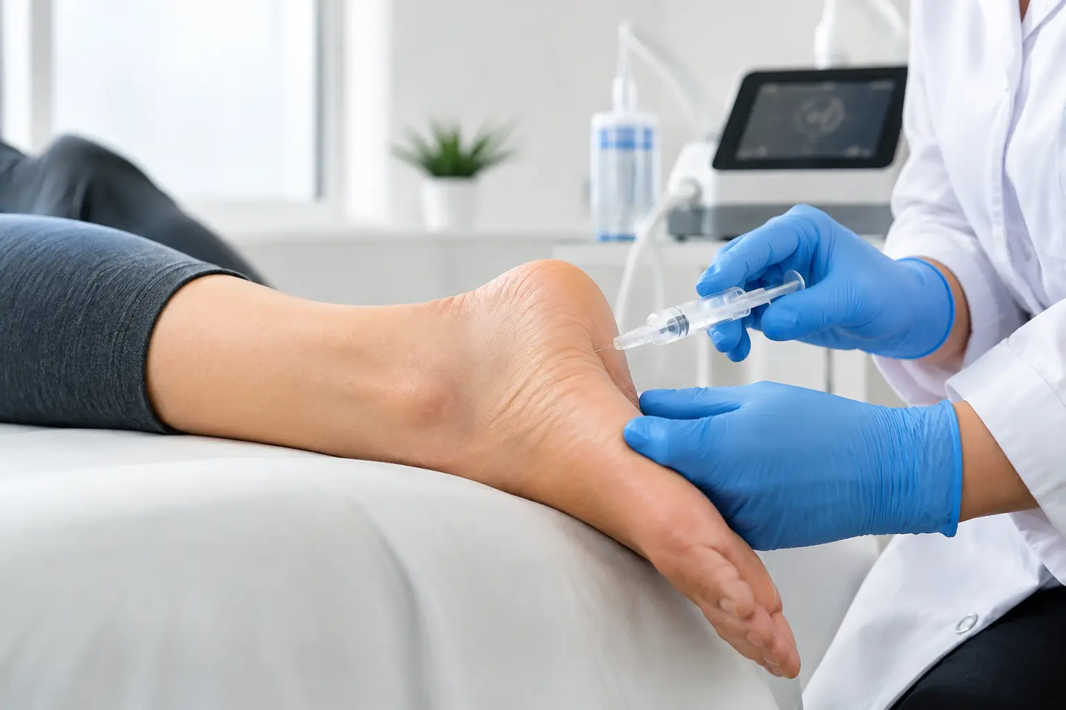 ¿Funciona la ozonoterapia para fascitis plantar?